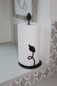 OPUS Dongqi Metalworking] European style wrought iron bee flower kitchen  paper towel holder/cylindrical napkin holder (black) - Shop OPUS Metalart  Cookware - Pinkoi