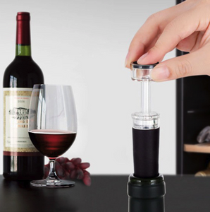 Fresh Wine - Air Pump Cork to Keep Wine Tasting Like the Day it was Opened - evvy-art